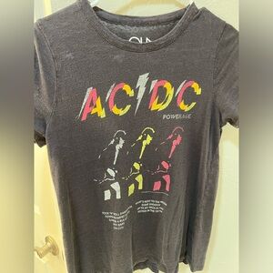 Chaser S burnout AC/DC tshirt